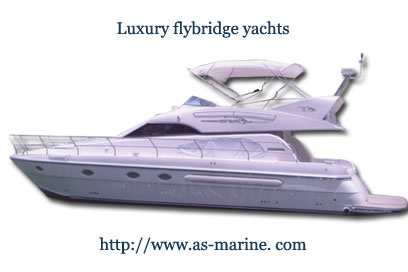 luxury flybridge yachts